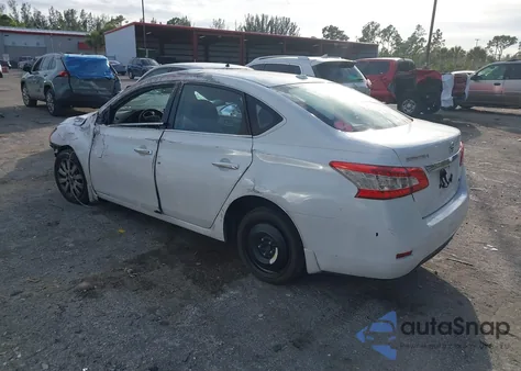 2014 Nissan Sentra Sv z USA, uszkodzony, nr VIN 3N1AB7AP4EY302443